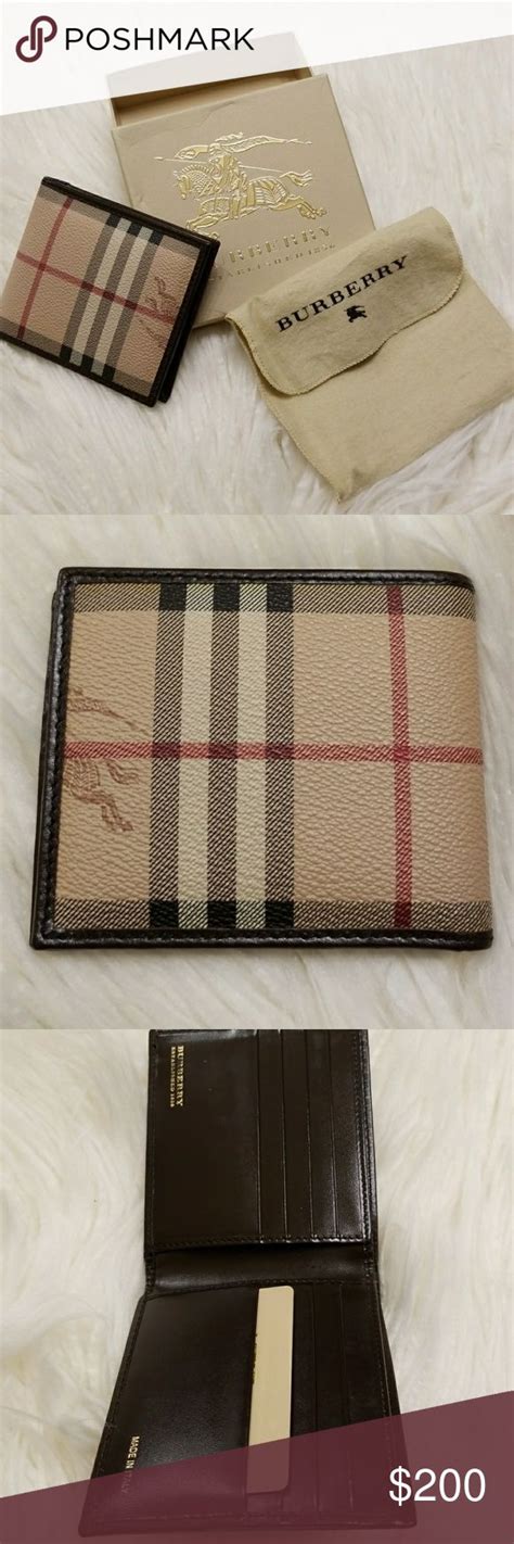 replica burberry wallet mens|Burberry label authentic.